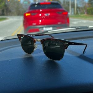 Rayban Clubmaster Polarized Sunglasses